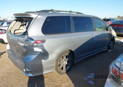 2011 Toyota Sienna Se из США, поврежденный, VIN 5TDXK3DC5BS047474